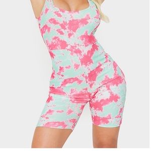 Scoop Neck Rib Unitard